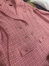 Load image into Gallery viewer, Capri Tweed Blazer in Pink
