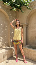 Load image into Gallery viewer, Lemon Bloom Ruffle Dress