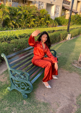 Load image into Gallery viewer, Donna Rusty Orange Set