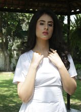 Load image into Gallery viewer, Queens Gambit Dress in Moon White