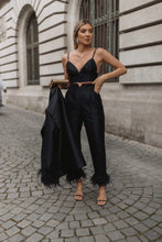 Load image into Gallery viewer, Pernia Co-Ord in Black