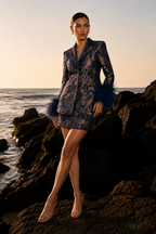 Chantilly Midnight Blue Holographic Set
