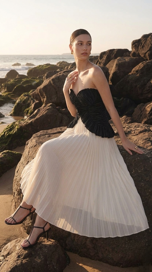 Obsidian Midi Dress