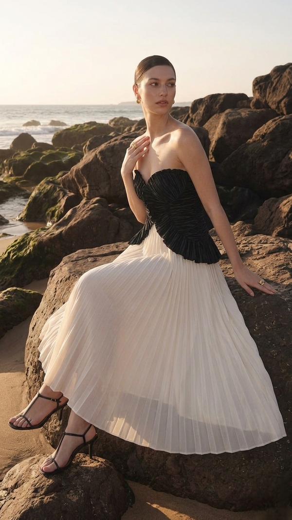 Obsidian Midi Dress