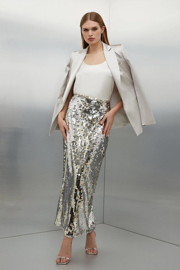 Emma Sequin Skirt