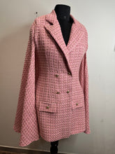 Load image into Gallery viewer, Capri Tweed Blazer in Pink
