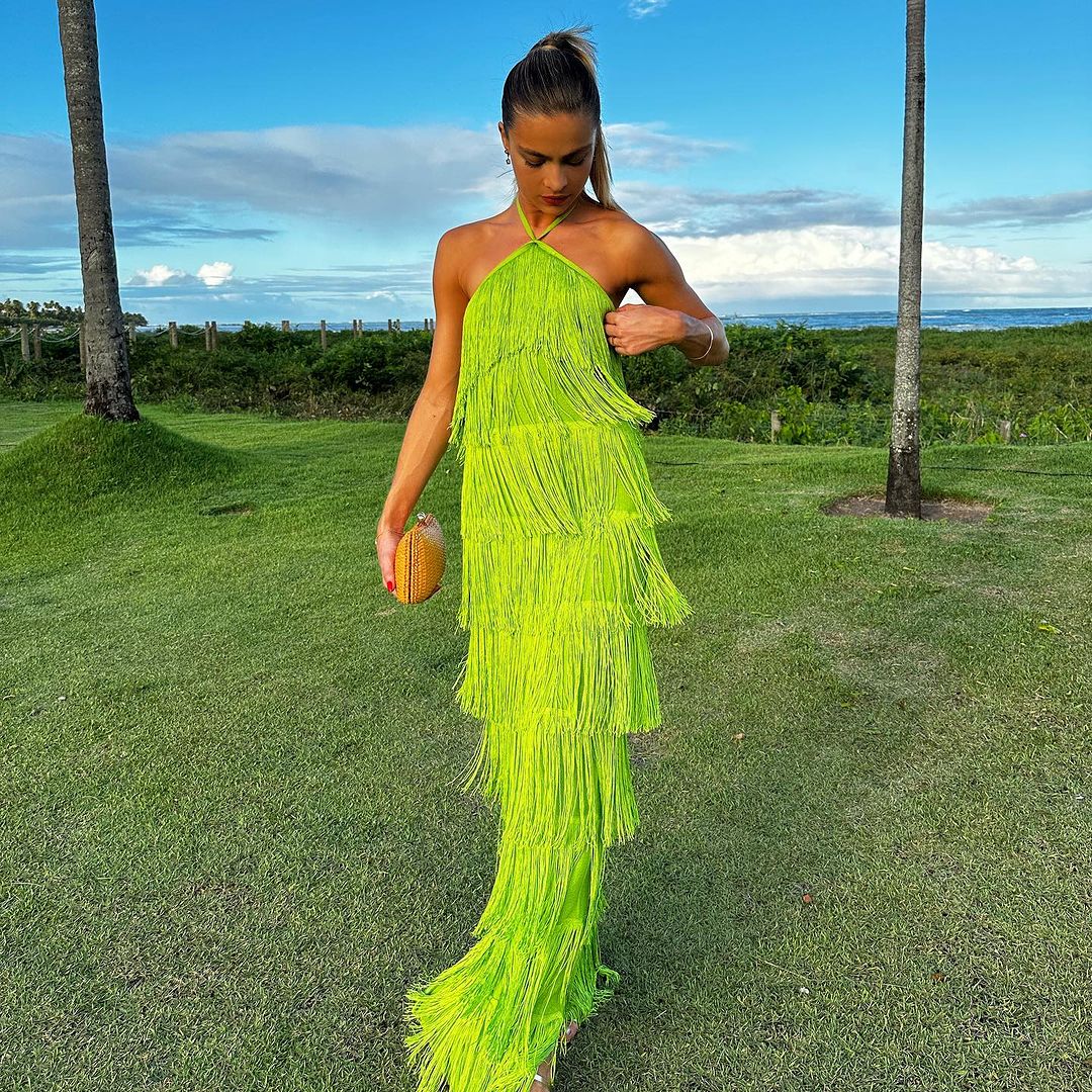 Glam Fringe Dress