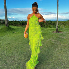 Load image into Gallery viewer, Glam Fringe Dress

