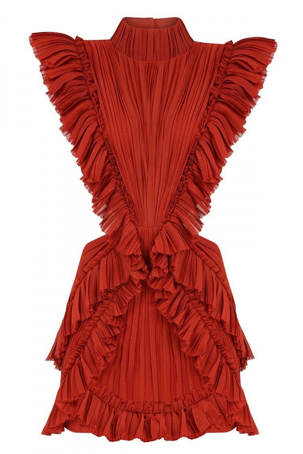 Ruffles & Gathers Rust