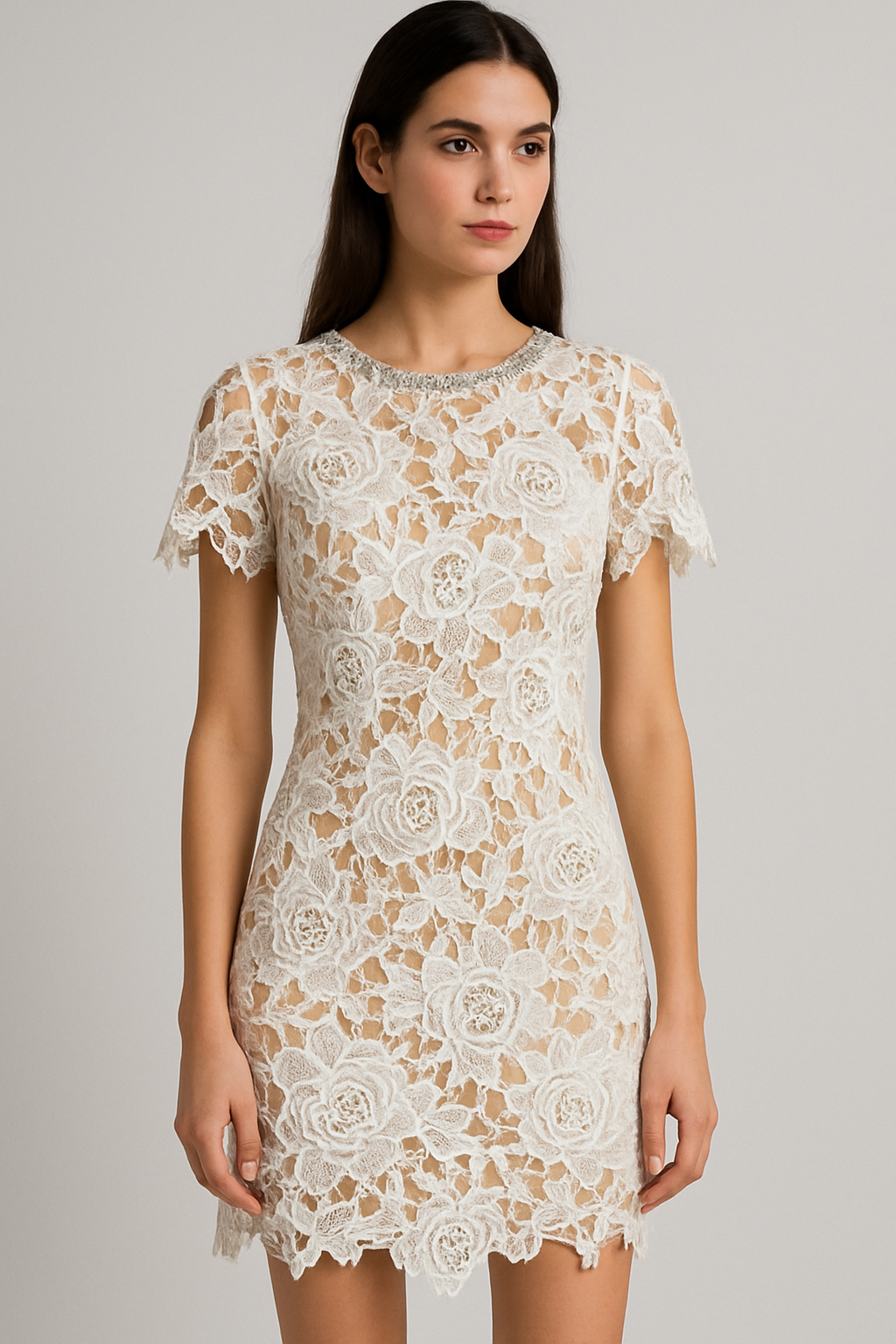 White Mirage Dress
