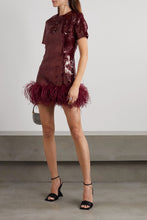Load image into Gallery viewer, Lacita Wine Dress

