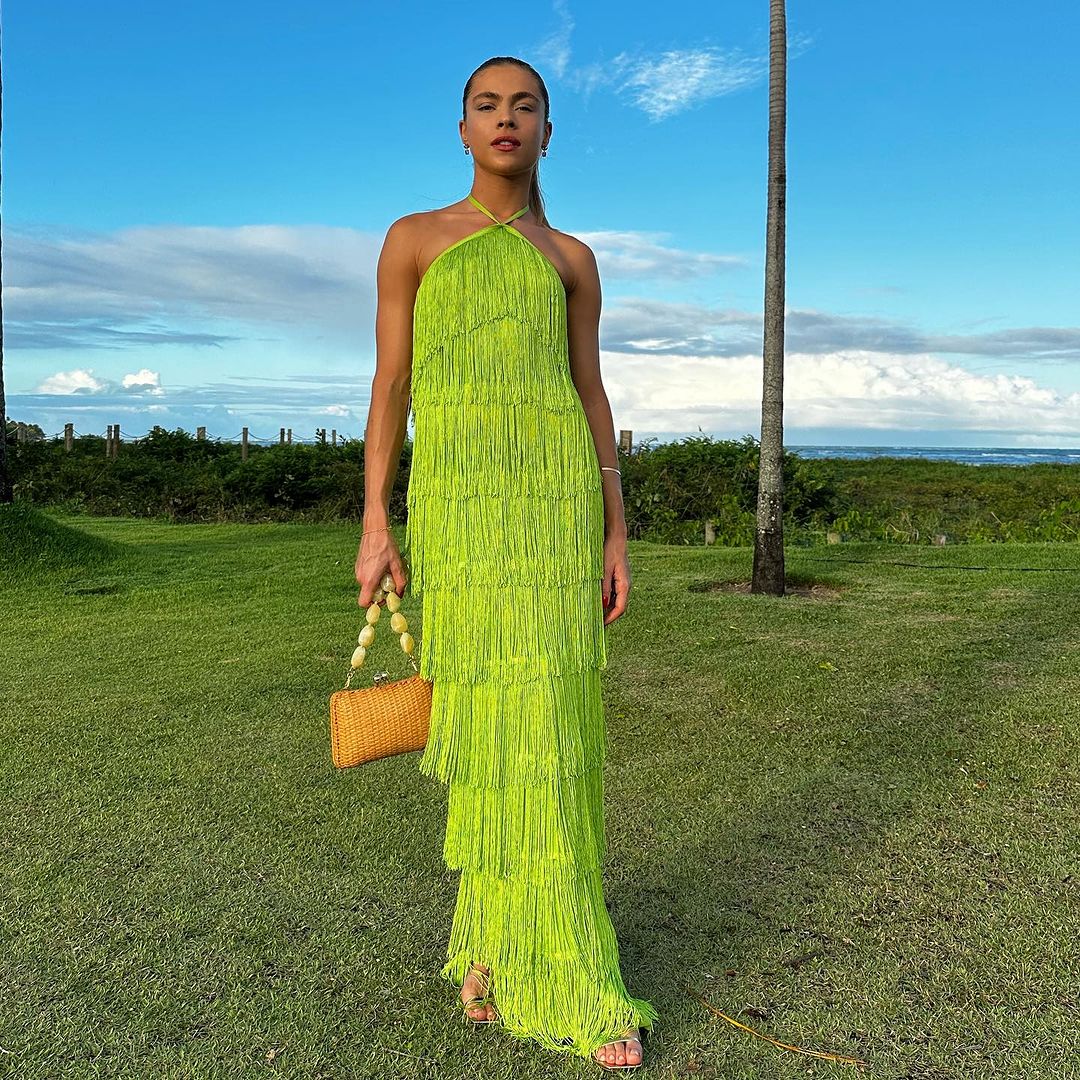 Glam Fringe Dress