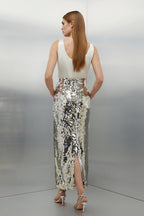 Emma Sequin Skirt