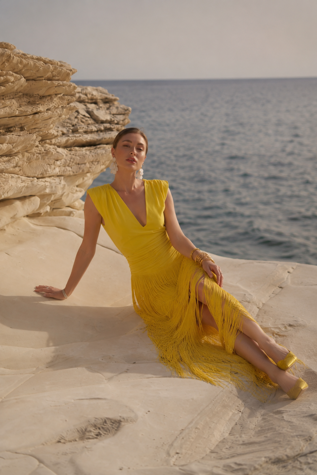 Daisy Fringe Dress