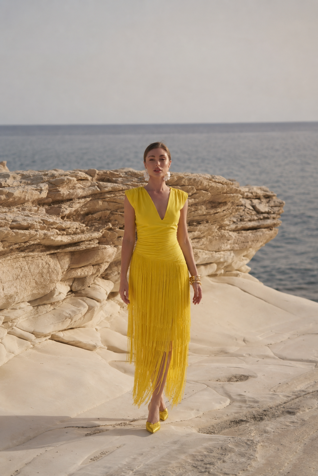 Daisy Fringe Dress