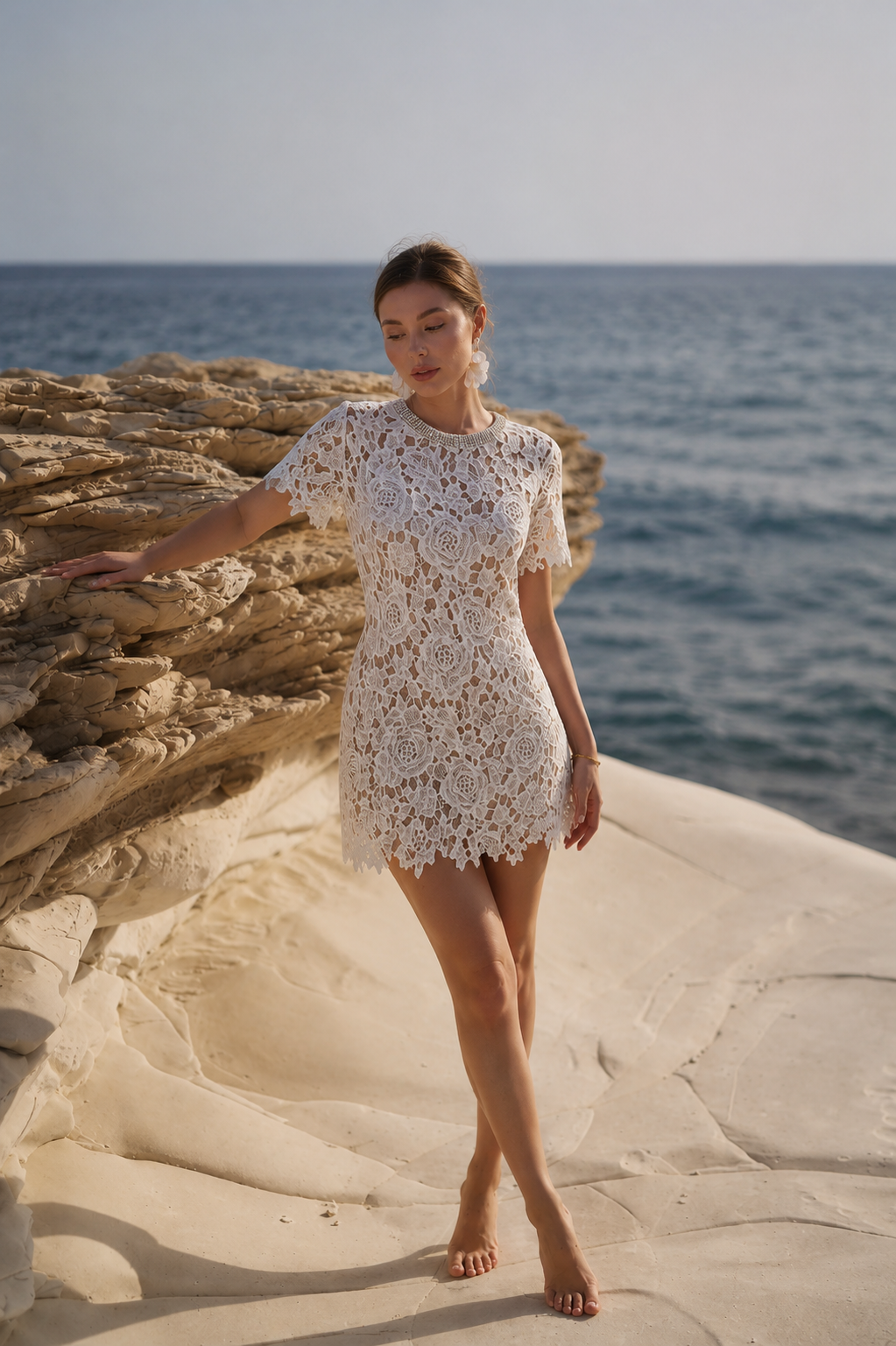 White Mirage Dress