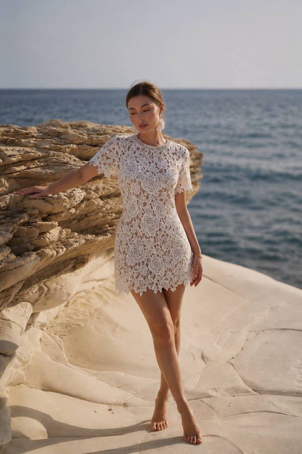White Mirage Dress
