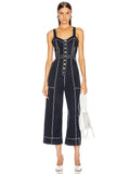 Edith Denim Jumpsuit
