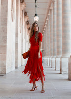 Ruby Fringe Co ord