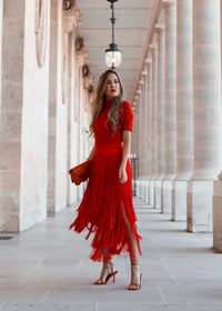Ruby Fringe Co ord