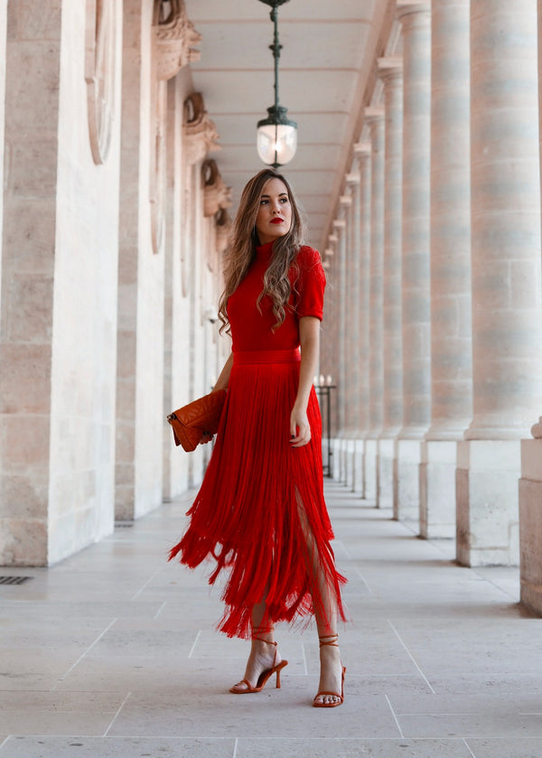 Ruby Fringe Co ord