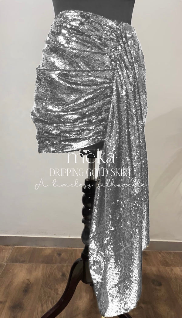 Dripping Gold Skirt