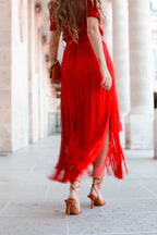 Ruby Fringe Co ord