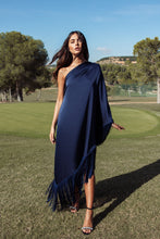 Load image into Gallery viewer, Bluebird Fringe Kaftan
