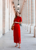 Ruby Fringe Co ord