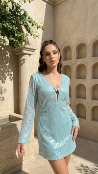 Hydrangea dress