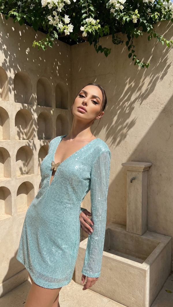 Hydrangea dress