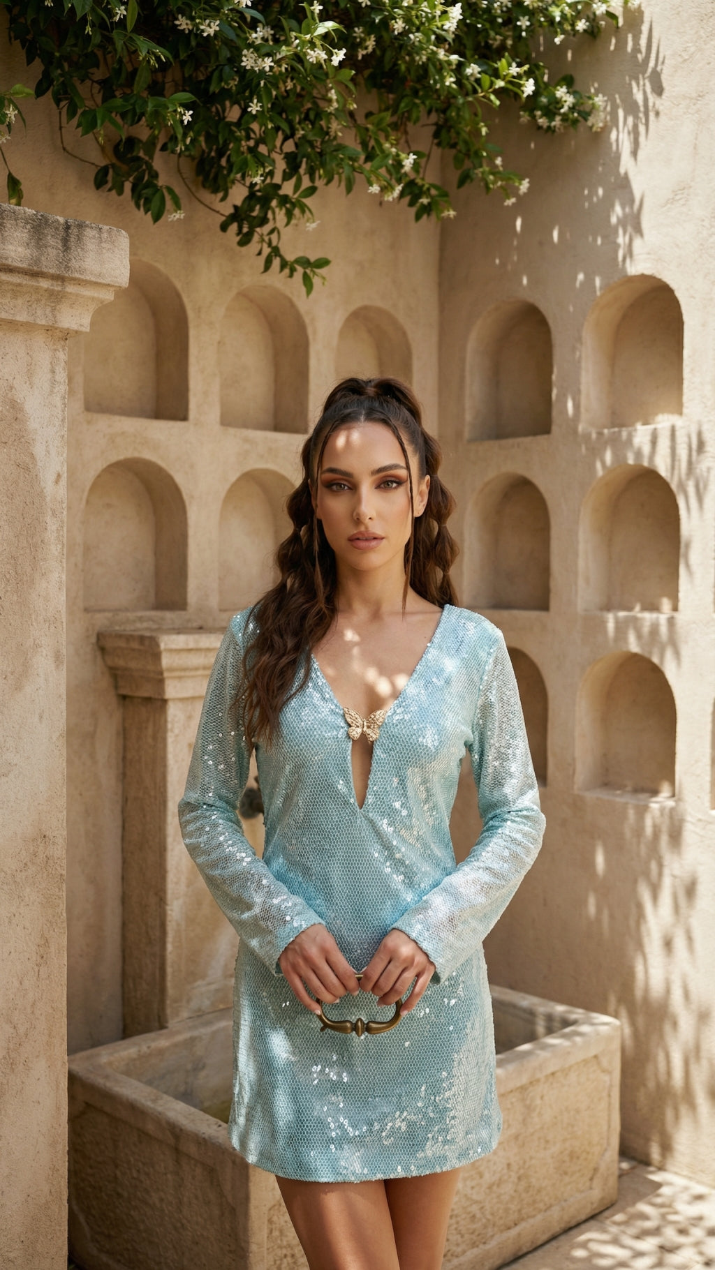 Hydrangea dress
