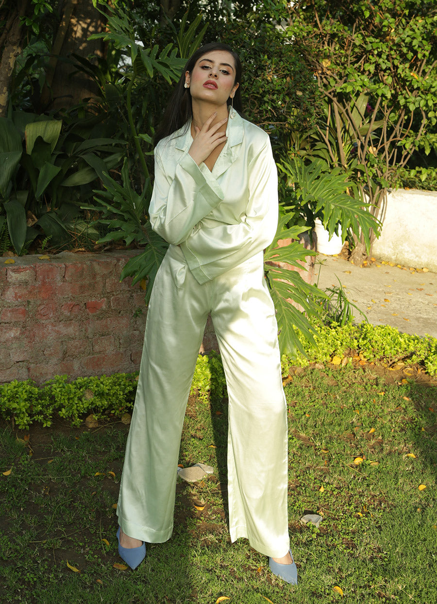 Donna Mint Green Bottoms