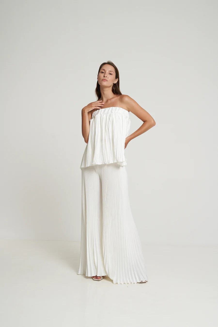 Louvre Pleated Co-ord