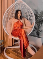 I'm Too Hot For This Co-Ord in Rusty Orange