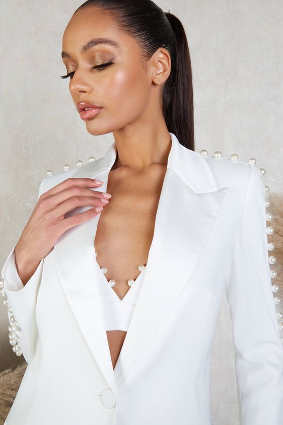 Meka Pearl Handmade Boss Up Suit