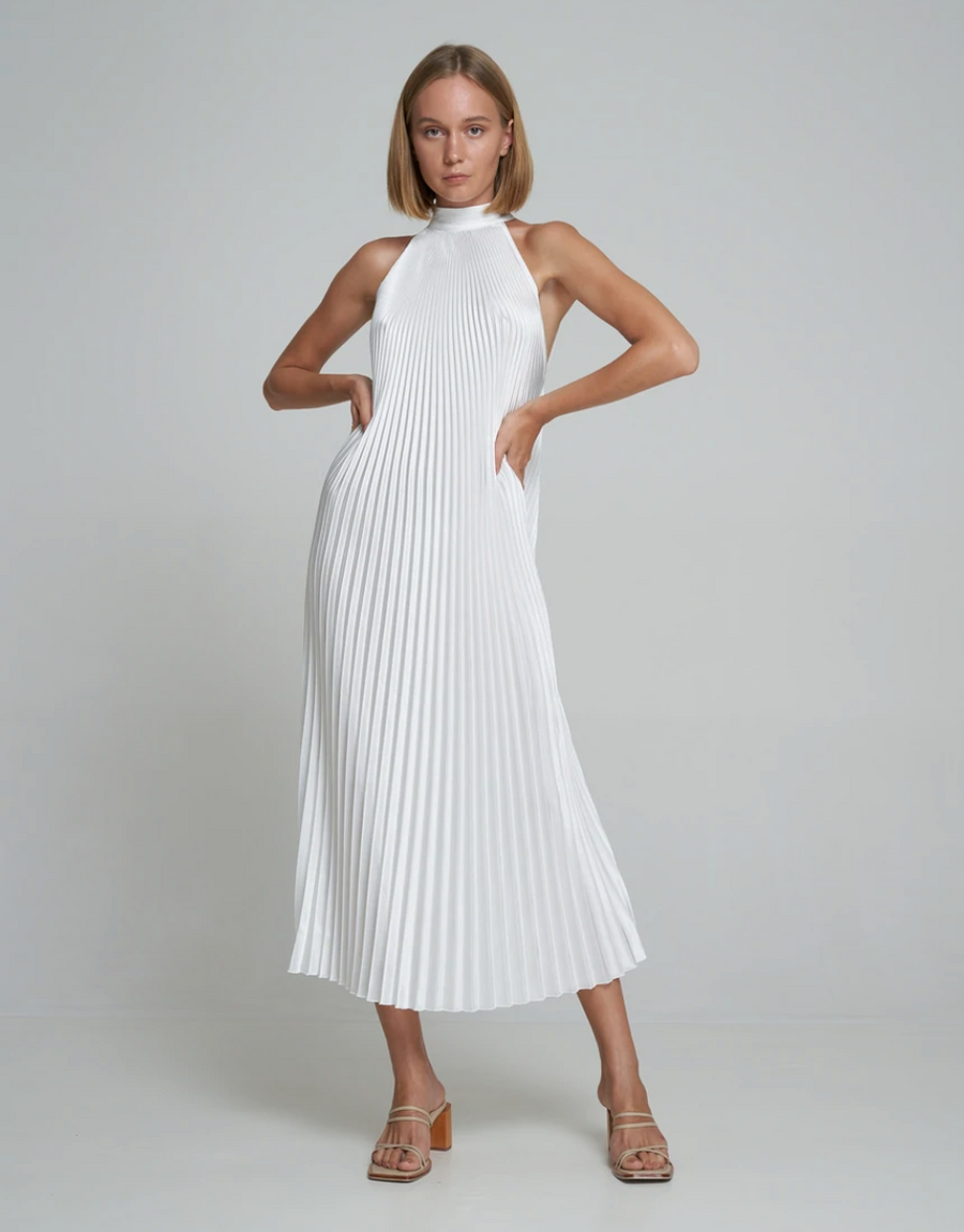 Layla Pleated Dress