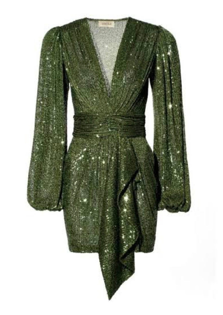 Bougie Sequin Dress – MEKA