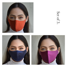 Load image into Gallery viewer, Satinelle Masks Set of 3
