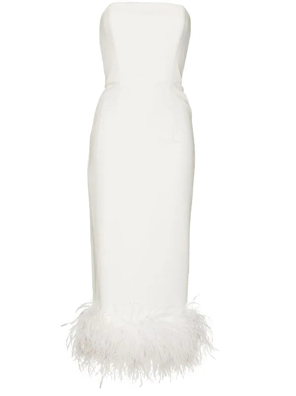 Nelly Tube Feather Dress