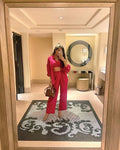 Alaaya Co-ord in Pink
