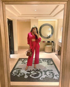 Alaaya Co-ord in Pink