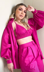 Alaaya Co-ord in Pink