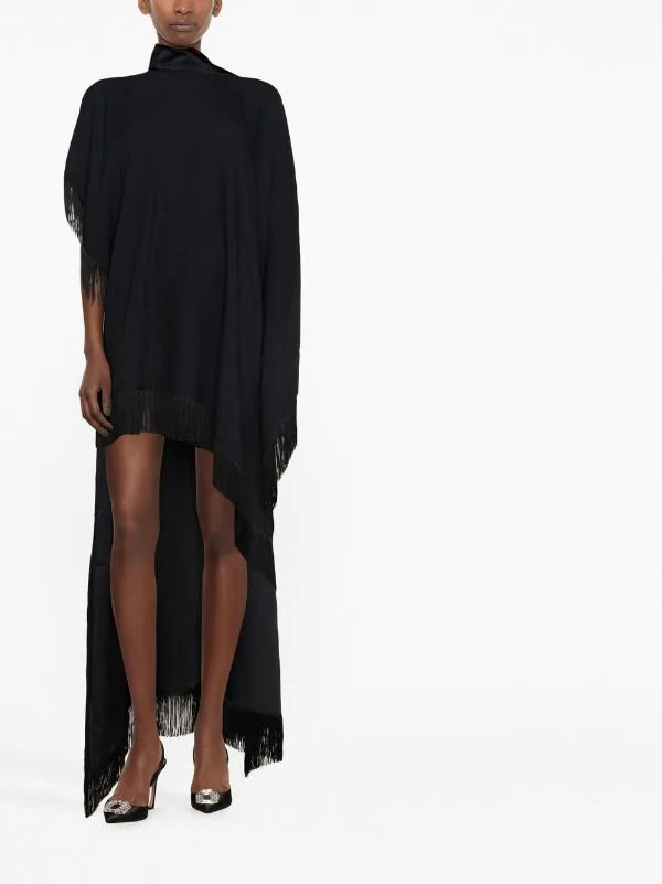 Gabrielle High Low Fringe Dress