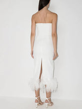 Load image into Gallery viewer, Nelly Tube Feather Dress
