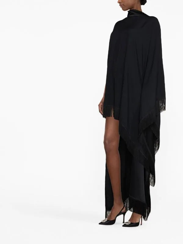 Gabrielle High Low Fringe Dress