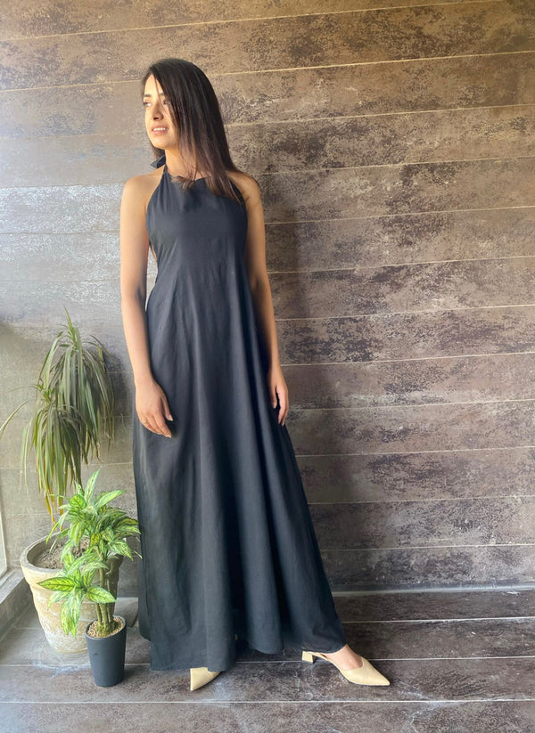 Noir Maxi Dress