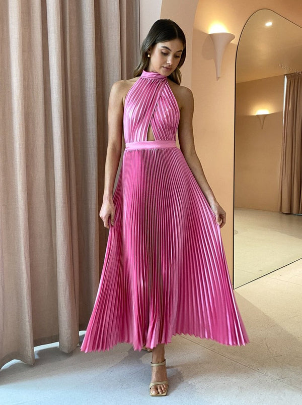 Paige Pleated Dress