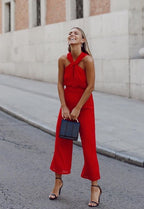 I'm Too Hot For This Co-Ord in Rose Red