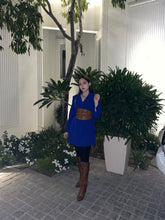 Load image into Gallery viewer, Tatiana Blazer dress in Royal Blue
